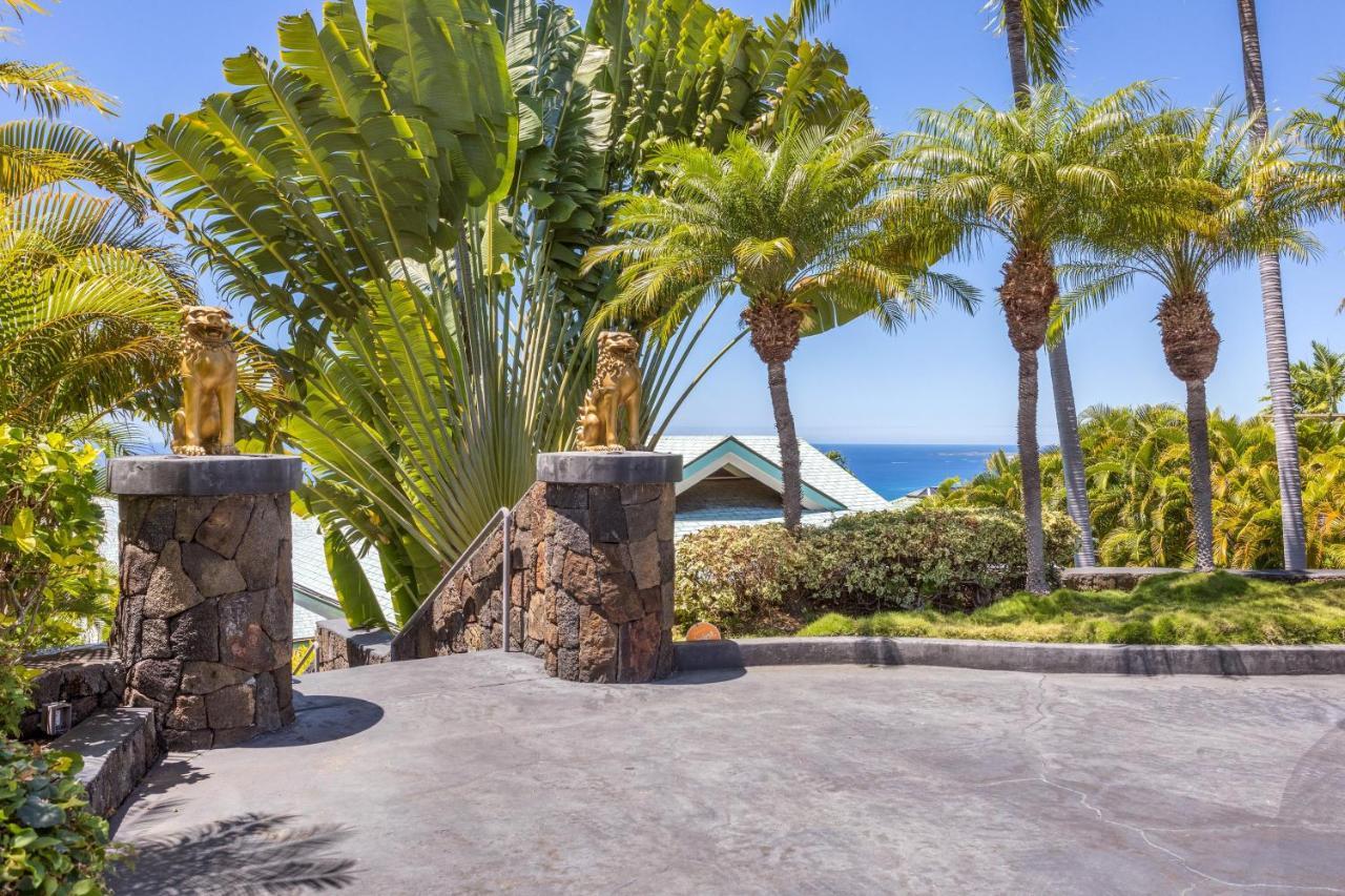 Waterfall House - Hawaii Kailua-Kona Eksteriør bilde
