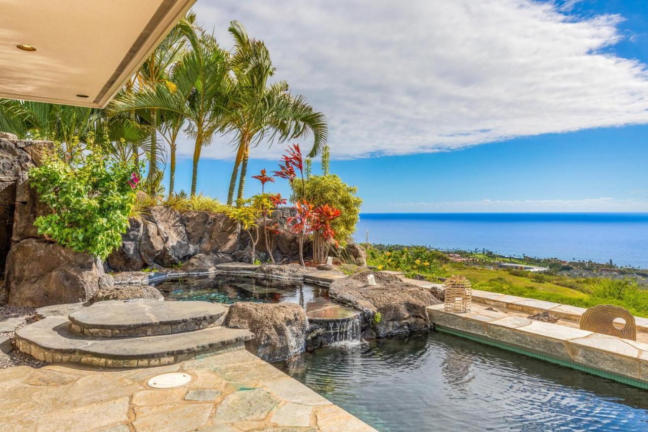 Waterfall House - Hawaii Kailua-Kona Eksteriør bilde