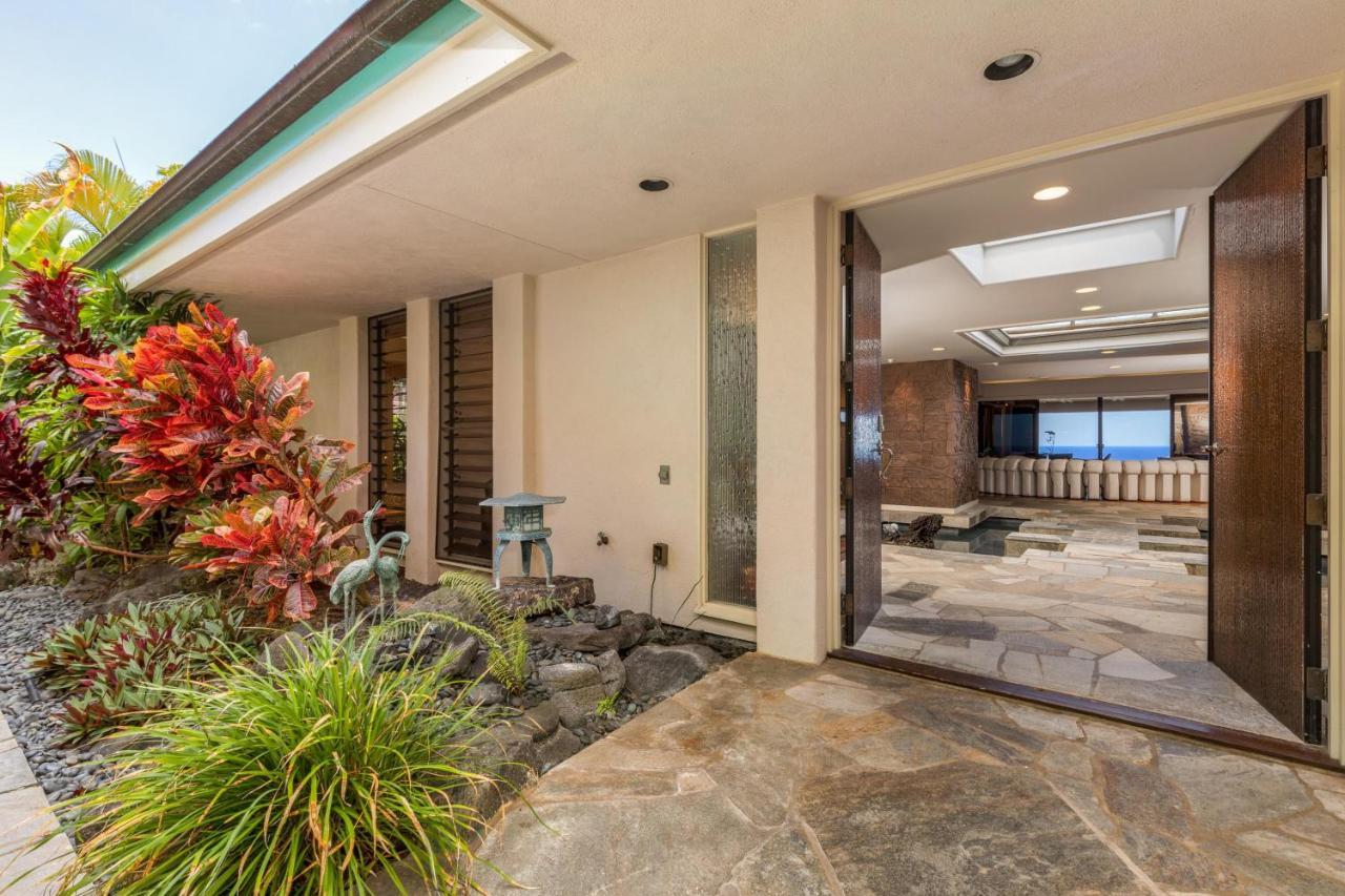 Waterfall House - Hawaii Kailua-Kona Eksteriør bilde
